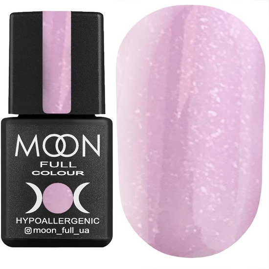 Гель-лак MOON FULL color Gel polish №304 (светло-сиреневый с шиммером), 8 мл