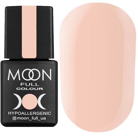 Гель-лак MOON FULL color Gel polish №604 (пудровый, эмаль), 8 мл