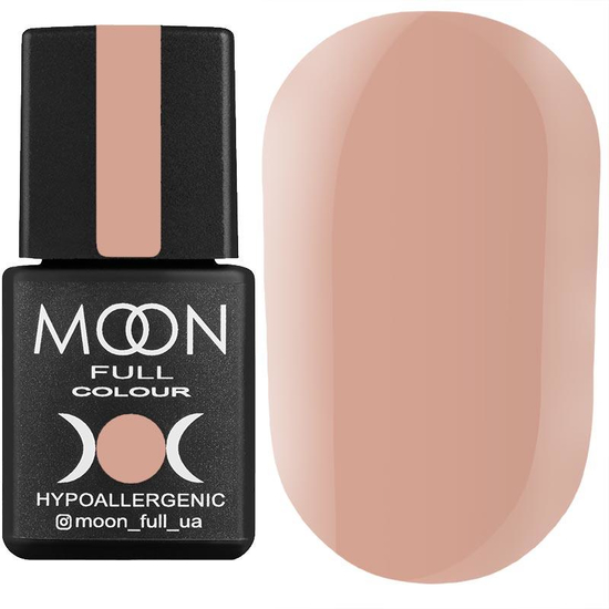 Гель-лак MOON FULL color Gel polish №621 (кофе с молоком, эмаль), 8 мл