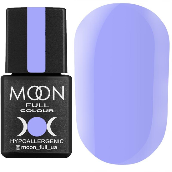 Гель-лак MOON FULL color Gel polish №631 (лавандовый, эмаль), 8 мл