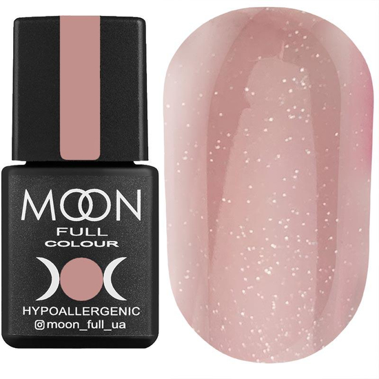 Гель-лак MOON FULL Opal color Gel polish №505 (бежево-сиреневый с разноцветным шиммером), 8 мл