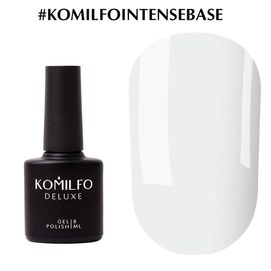 Komilfo Milky White Intense Base (интенсивно белая), 8 мл, Объем: 8 мл