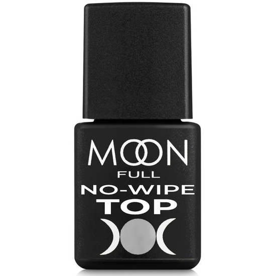 MOON FULL Top Non-Wipe Топ-покрытие без липкого слоя, 8 мл, Объем: 8 мл
