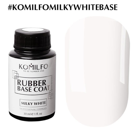 Komilfo Milky White Base, боченок, 30 мл, Объем: 30 мл бочонок