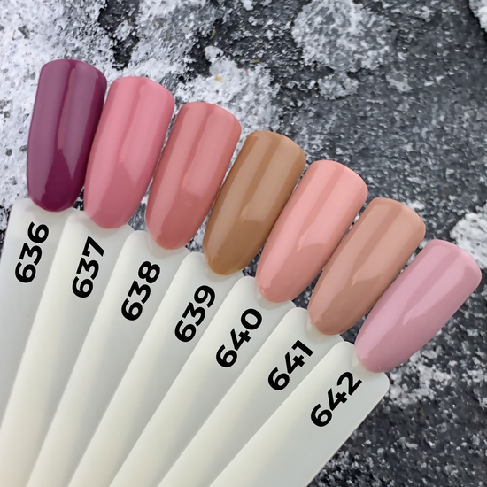 Гель-лак MOON FULL Autum - Winter №642 (Бежево-лиловый), 8 мл3