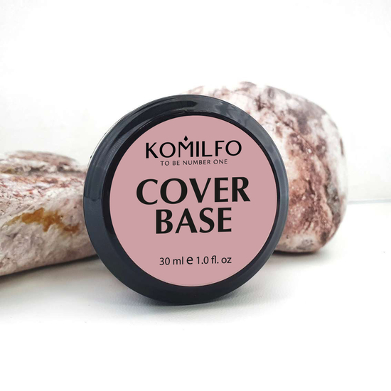 Komilfo Cover Base - камуфлирующая база-корректор для гель-лака без кисточки, 30 мл, Объем: 30 мл3