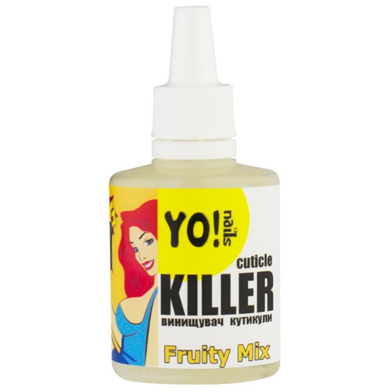Засіб для видалення кутикули YO! Nails Cuticle Killer Fruity Mix, 30 мл, Аромат: Fruity Miх