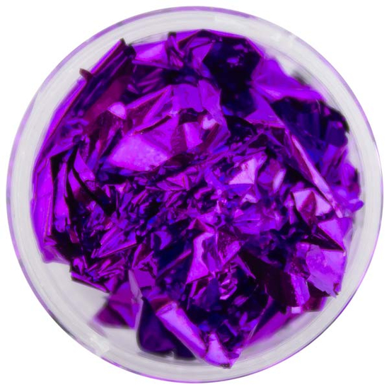 Фольга стисла в баночці, фіолетова, Колір: Фіолетова