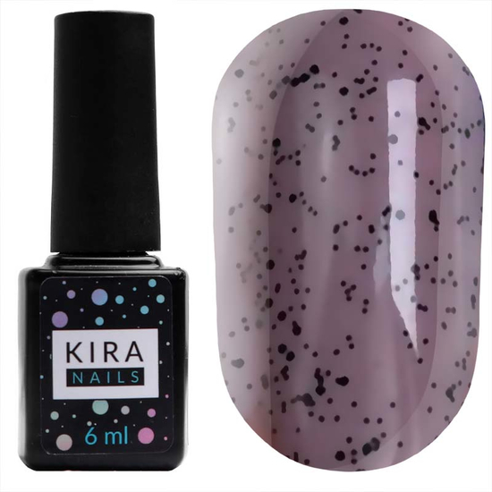 Kira Nails Chia No Wipe Top Coat - закріплювач для гель-лаку Чіа, без липкого шару, 6 мл