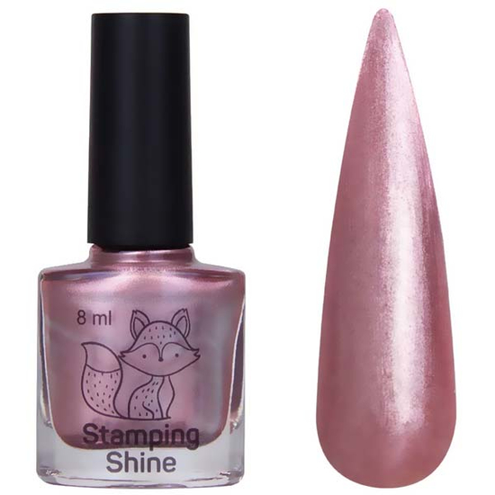 Лак для стемпінга SAGA хром №1, 8 мл, Колір: 1