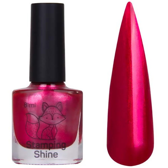 Лак для стемпінга SAGA хром №5, 8 мл, Колір: 5