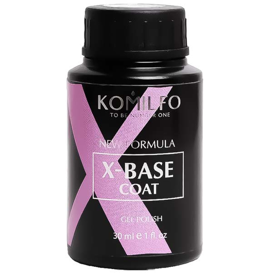 Komilfo X-Base Coat – New Formula - база для гель-лака, 30 мл (бочонок), Объем: 30 мл бочонок
