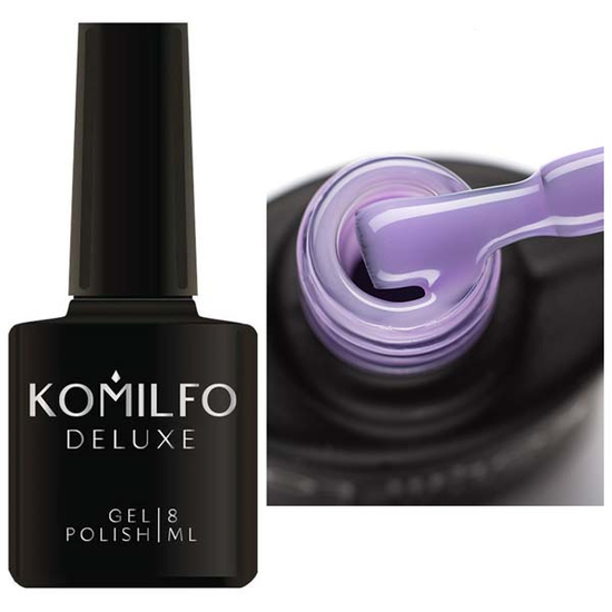Komilfo Color Base French Lilac (ніжно-ліловий, напівпрозорий), 8 мл, Колір: French Lilac