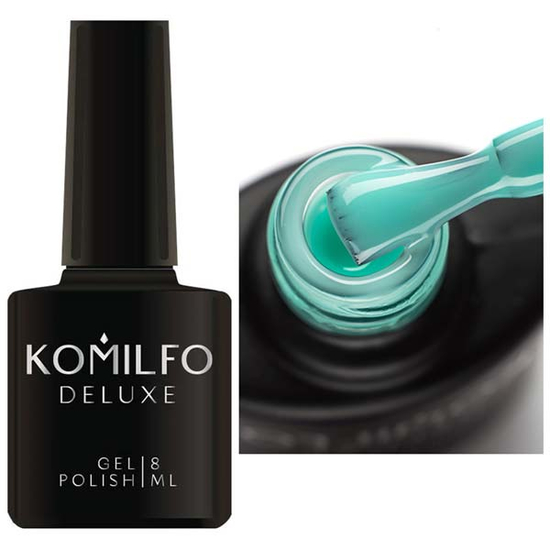 Komilfo Color Base Royal Mint (м'ятний, напівпрозорий), 8 мл, Колір: Royal Mint
