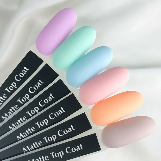 Komilfo No Wipe Matte Top NEW FORMULA - матовий топ для гель-лаку без липкого шару, 8 мл, Об`єм: 8 мл
3