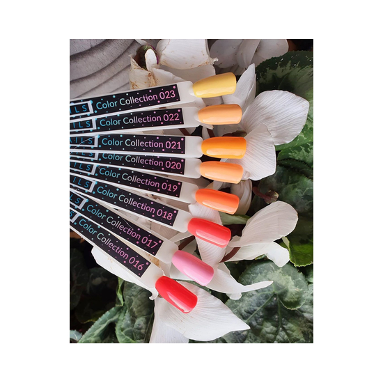 Гель-лак Kira Nails №023 (солнечно-желтый, эмаль), 6 мл5