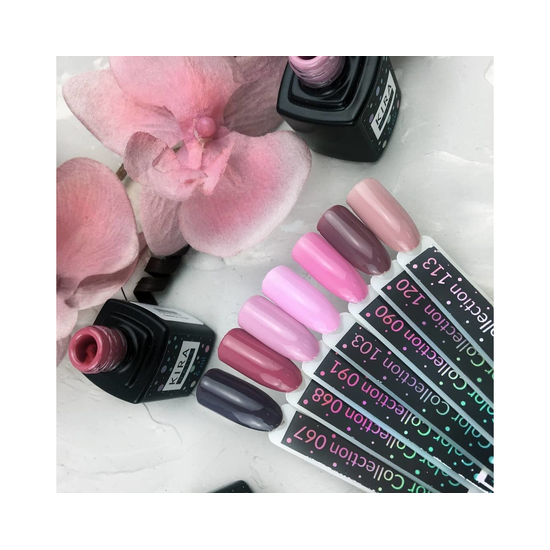 Гель-лак Kira Nails №067 (темний фіолетовий, емаль), 6 мл3