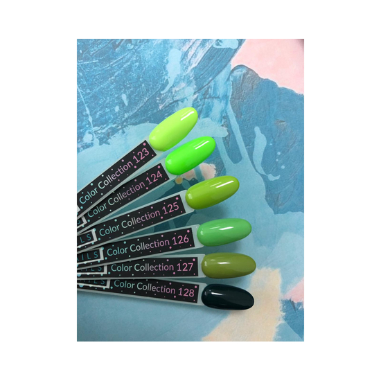 Гель-лак Kira Nails №127 (хакі, емаль), 6 мл4