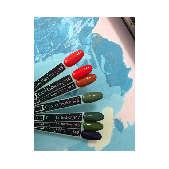 Гель-лак Kira Nails №149 (темно-фиолетовый, эмаль), 6 мл3