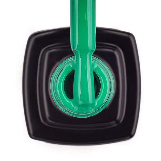 Гель-лак Kira Nails №028 (зеленый, эмаль), 6 мл2