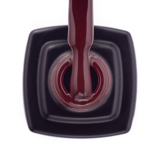 Гель-лак Kira Nails №154 (темно-коричневый, эмаль), 6 мл2