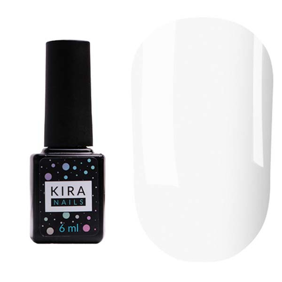 Kira Nails French Base Milk 001 (молочная), 6 мл, Объем: 6 мл, Цвет: Milk 001