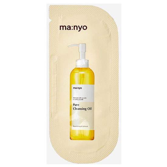 Пробник гидрофильного масла для глубокого очищения кожи Manyo Pure Cleansing Oil 2 мл, Объем: 2 мл