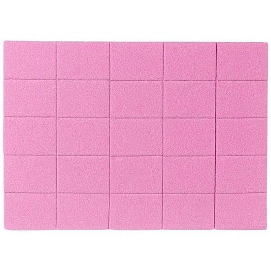 Набір міні бафов Kodi Professional 120/120, колір: рожевий (50шт / уп), Колір: Рожевий
