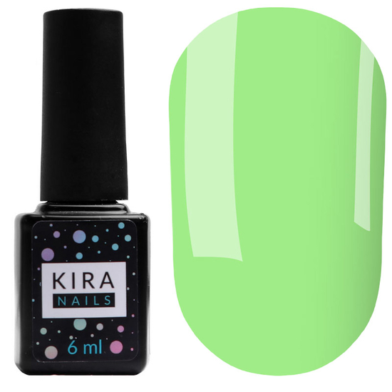 Kira Nails Color Base 006 (лаймовый), 6 мл, Цвет: 006