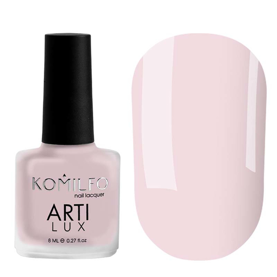 Лак для ногтей Komilfo ArtiLux 005 (светлый розово-лиловый, эмаль), 8 мл, Объем: 8 мл
, Цвет: 005