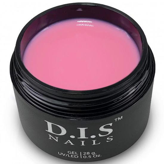 Гель для нарощування DIS Nails Hard Cover Dark Pink, 28 г, Колір: Dark Pink