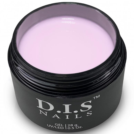 Гель для нарощування DIS Nails Hard Cover Milky Pink, 28 г, Колір: Milky Pink