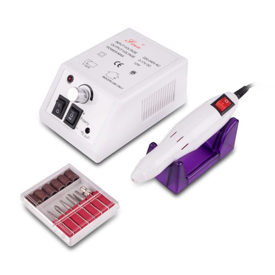 Фрезер для манікюру Lina 2000 12 вт/2000 об. Білий