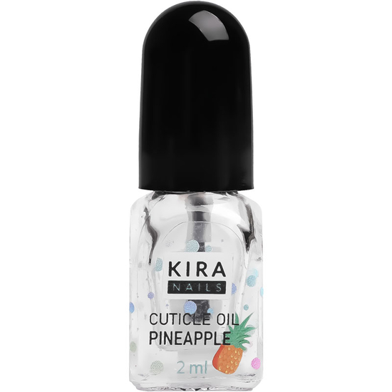 Kira Nails Cuticle Oil Pineapple - масло для кутикули, ананас, 2 мл, Об`єм: 2 мл, Аромат: Ананас