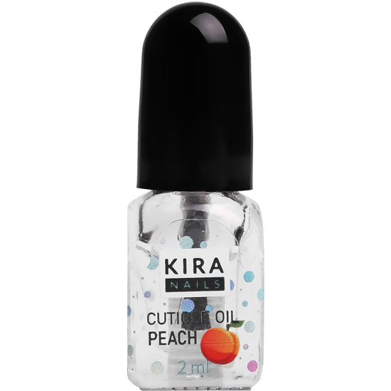 Kira Nails Cuticle Oil Peach - масло для кутикулы, персик, 2 мл, Объем: 2 мл, Аромат: Персик