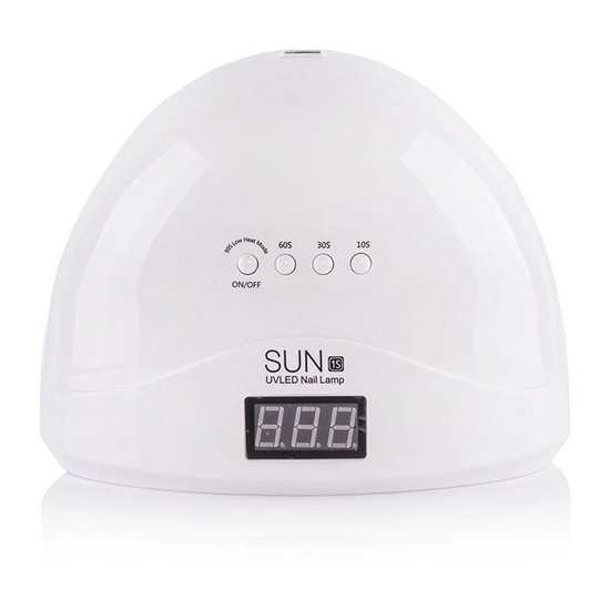 LED + UV лампа SUN 1S WHITE 48 вт2