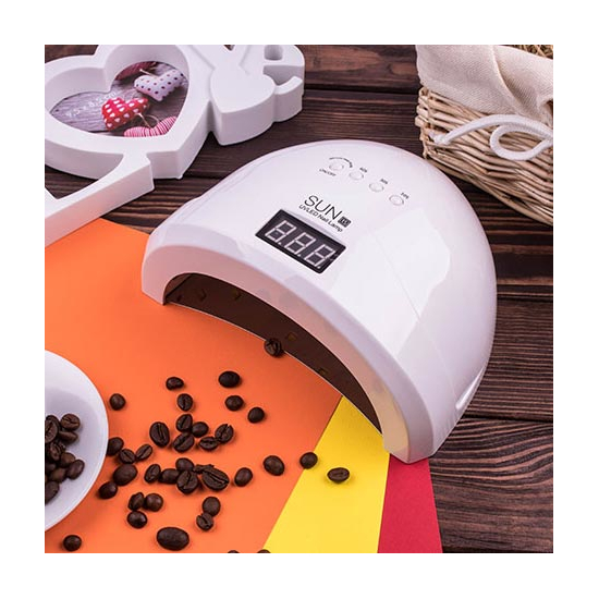 LED + UV лампа SUN 1S WHITE 48 вт4