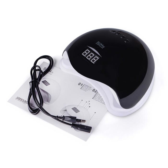 LED + UV лампа SUN 5 BLACK 48 вт4