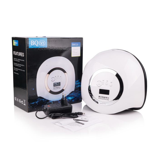 LED + UV лампа SUN BQ-V1 168 вт SILVER3