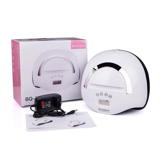 LED + UV лампа SUN BQ-V9 168 вт WHITE6