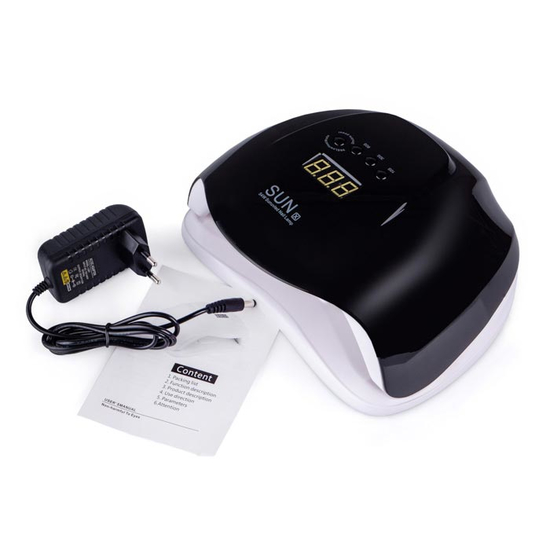 LED + UV лампа SUN X 54 вт BLACK4