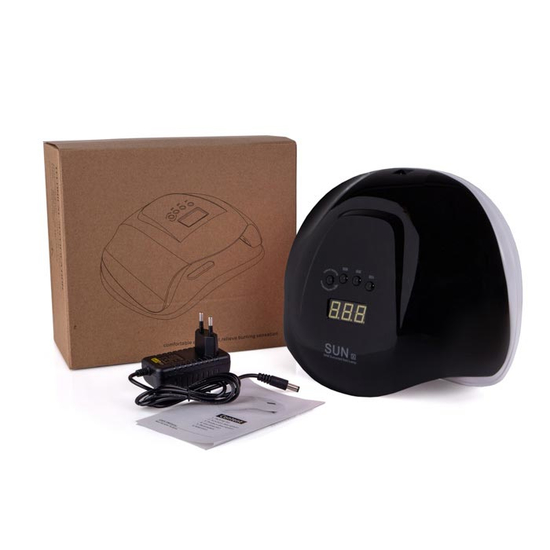 LED + UV лампа SUN X 54 вт BLACK5