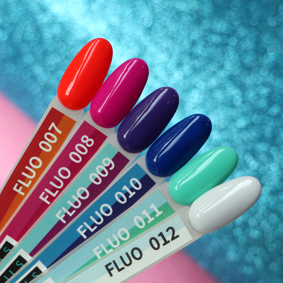 Гель-лак Kira Nails FLUO 012 (белый, флуоресцентный), 6 мл, Цвет: 0122