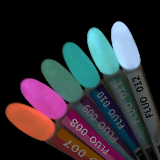Гель-лак Kira Nails FLUO 008 (ягідний, флуоресцентний), 6 мл, Колір: 0083