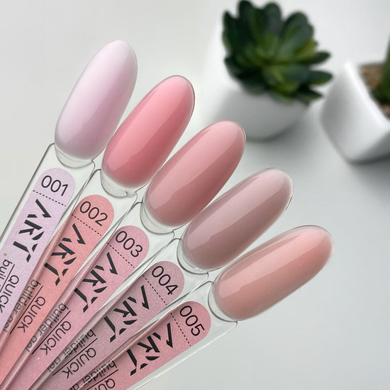 Гель для нарощування ART QUICK Builder Gel №001, 5 мл, Об`єм: 5 мл
, Колір: 0012