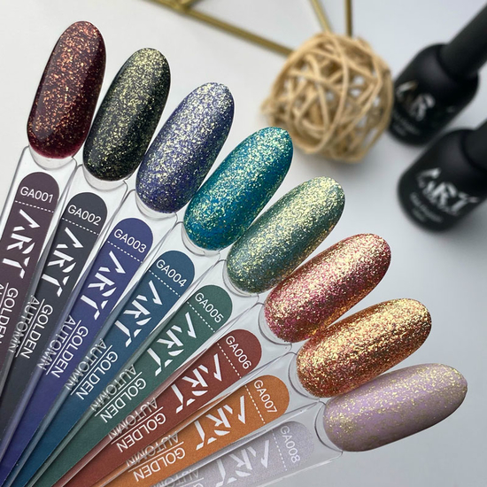 Гель-лак ART Golden Autumn №GA002, 10 мл, Колір: GA0023