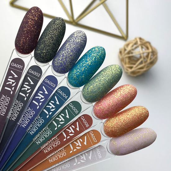 Гель-лак ART Golden Autumn №GA002, 10 мл, Колір: GA0024