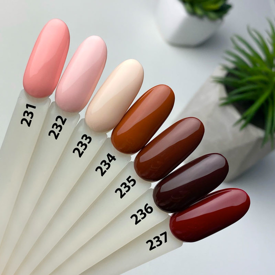 Гель-лак MOON FULL color Gel polish №242 (серый), 8 мл3