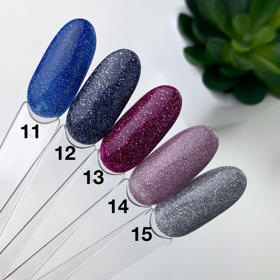 Гель-лак світловідбиваючий SAGA Fiery Gel №14, 10 мл, Колір: 143