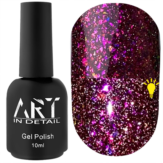 Гель-лак світловідбивний ART Magic Flash №MG004, 10 мл, Колір: MG004